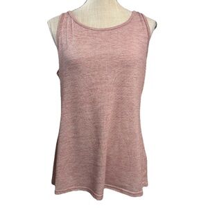 Moshu Women’s Sleeveless Blouse Size LARGE Pink Tank Top
